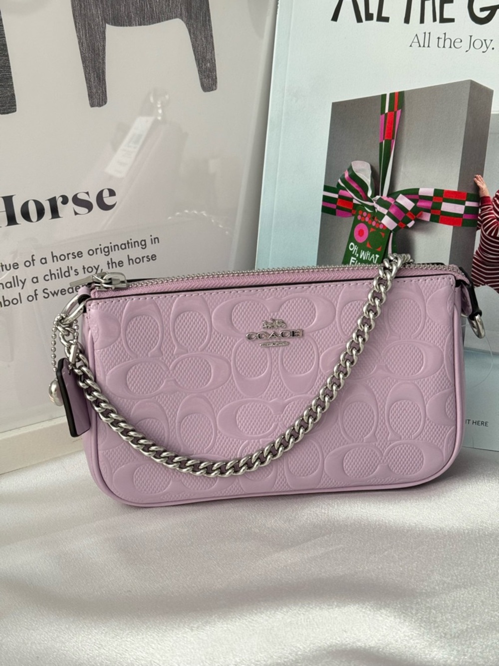 Coach Nolita 19 In Signature Leather With Heart Charm CCZ27